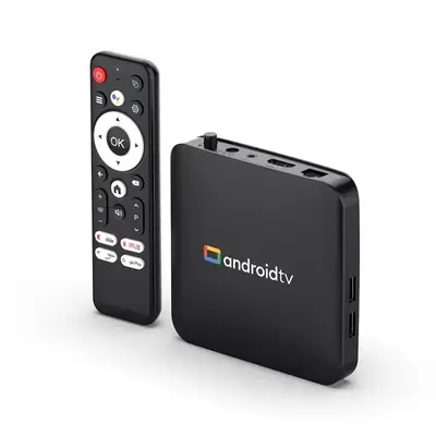 Android TV box with remote control